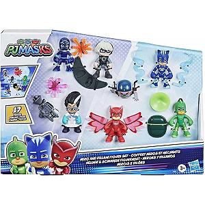 Набір фігурок PJ Masks Helden & Schurken з 10 аксесуарами - Фото 1