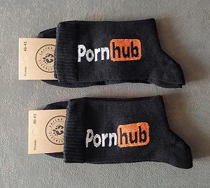 Мужские молодежные носки высокие демисезонные черные 39 - 44 размер - Фото 1