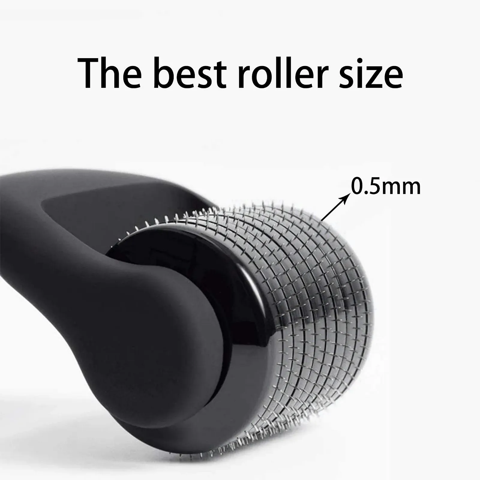 Ролер з мікроголками Olakin 0.5 мм, професійний мікронідлінг, для відновлення шкіри, фото №4