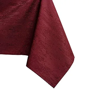 Скатертина AmeliaHome Vesta 110 x 160 см біла водовідштовхувальна - Фото 1
