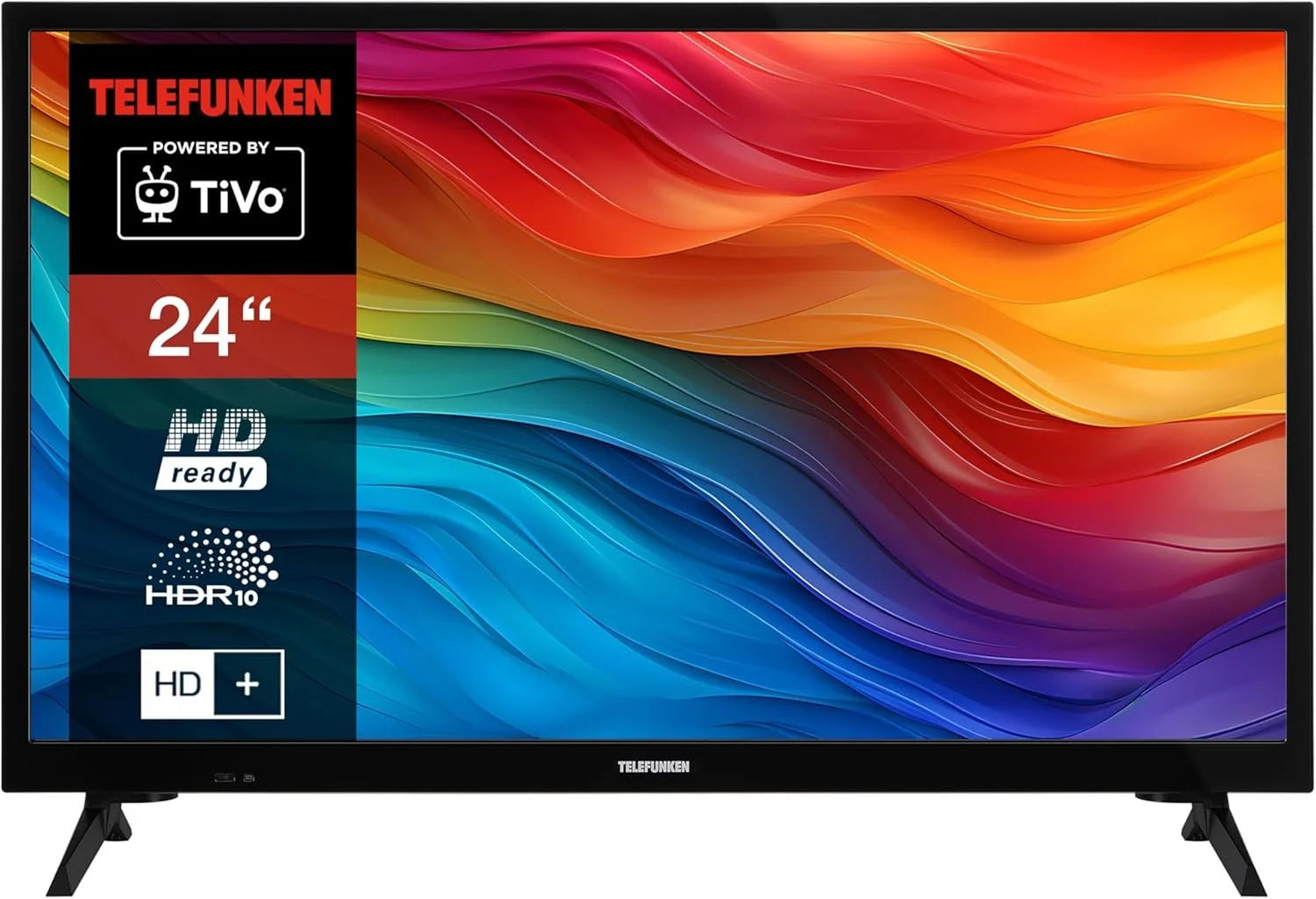 Телевизор 24" Telefunken XH24TO550S / HD / 50 Гц / LCD / Smart TV / Bluetooth / T2, фото №1