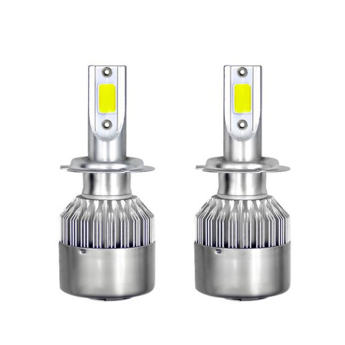 Лампа автомобильная LED C6 H7 Silver Диодная для автомобиля, фото №2