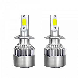 Лампа автомобильная LED C6 H7 Silver Диодная для автомобиля synthetic.ua - Фото 1