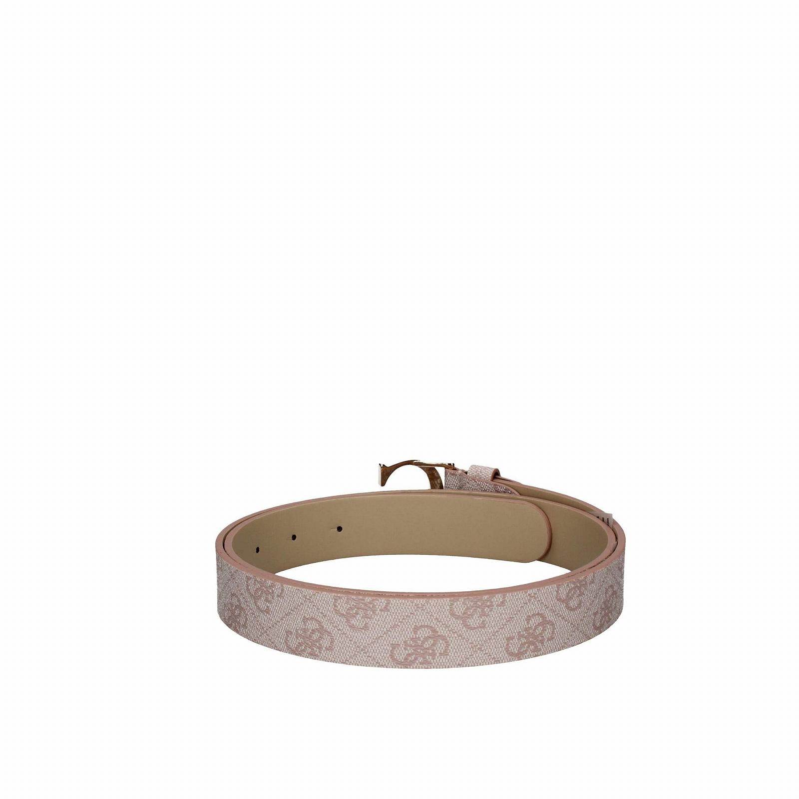 Ремінь для штанів GUESS Vikky Регульований W95 Blush Logo - Можна вкоротити, рожевий логотип, фото №4