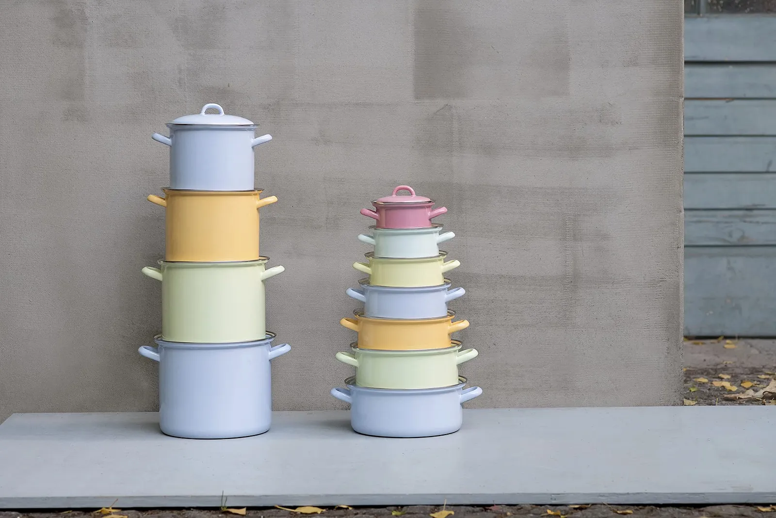 Кастрюля для запекания Riess Classic Edition Nature 0612-128 18 см 1.5 л Эмалированная Голубая, фото №2