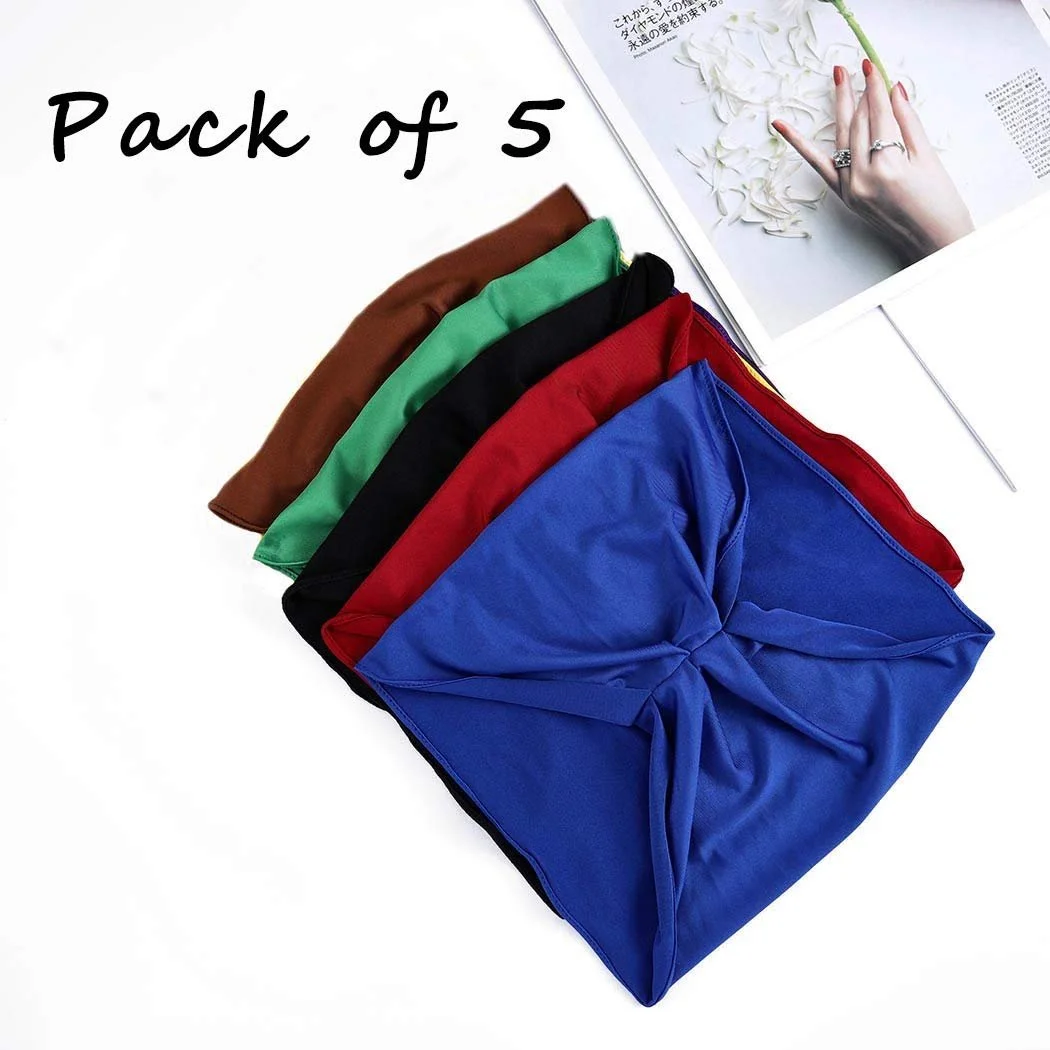 Пов'язка на голову Zoestar Богемна широка Чорний, фото №2