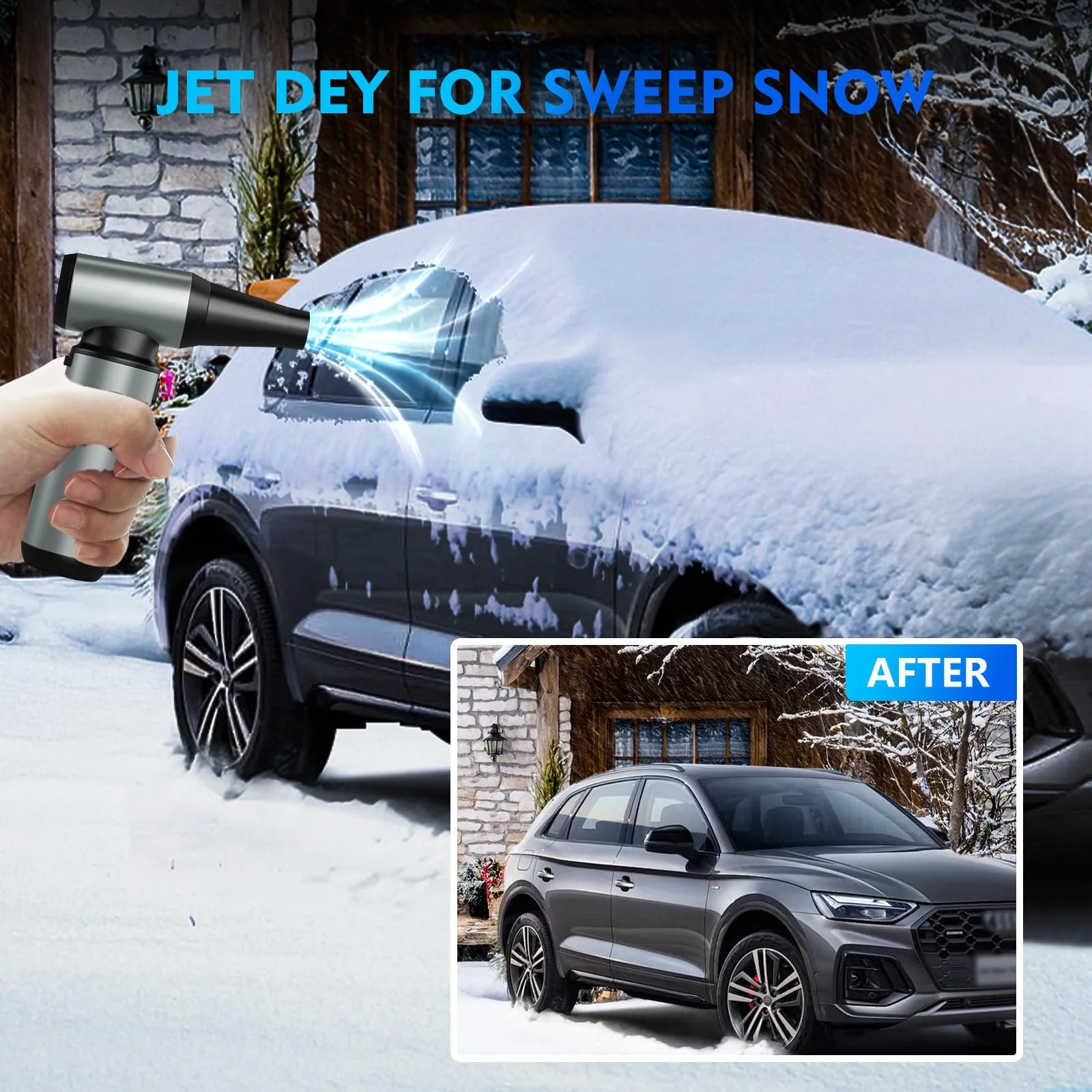 Электрический воздуходувка 200,000 rpm металлический 10000 mAh, фото №7 Электрический воздуходувка 200,000 rpm металлический 10000 mAh, фото №7