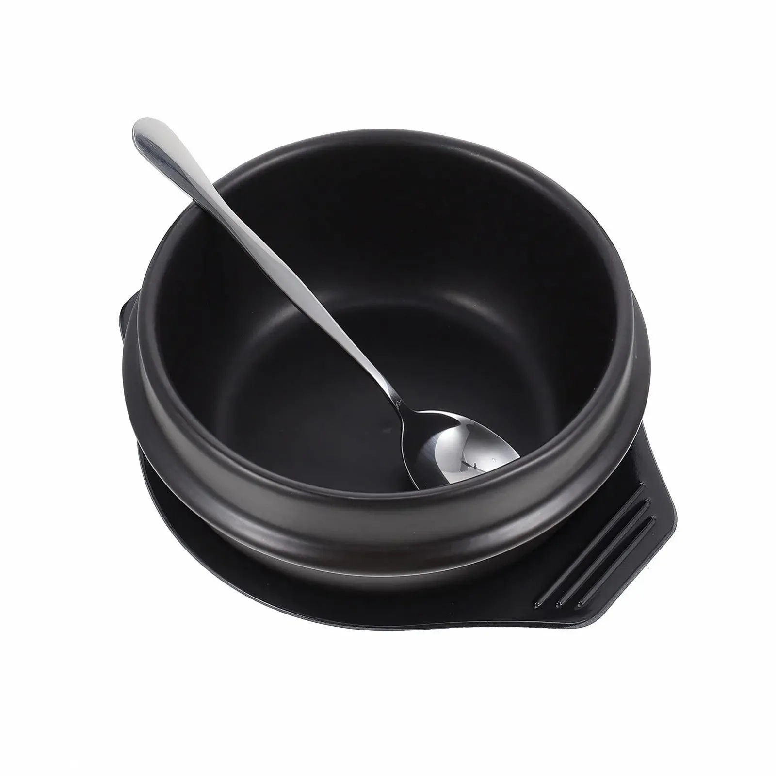 Кастрюля VALICLUD Керамическая для индукционных плит с подставкой и ложкой Антипригарная, фото №1