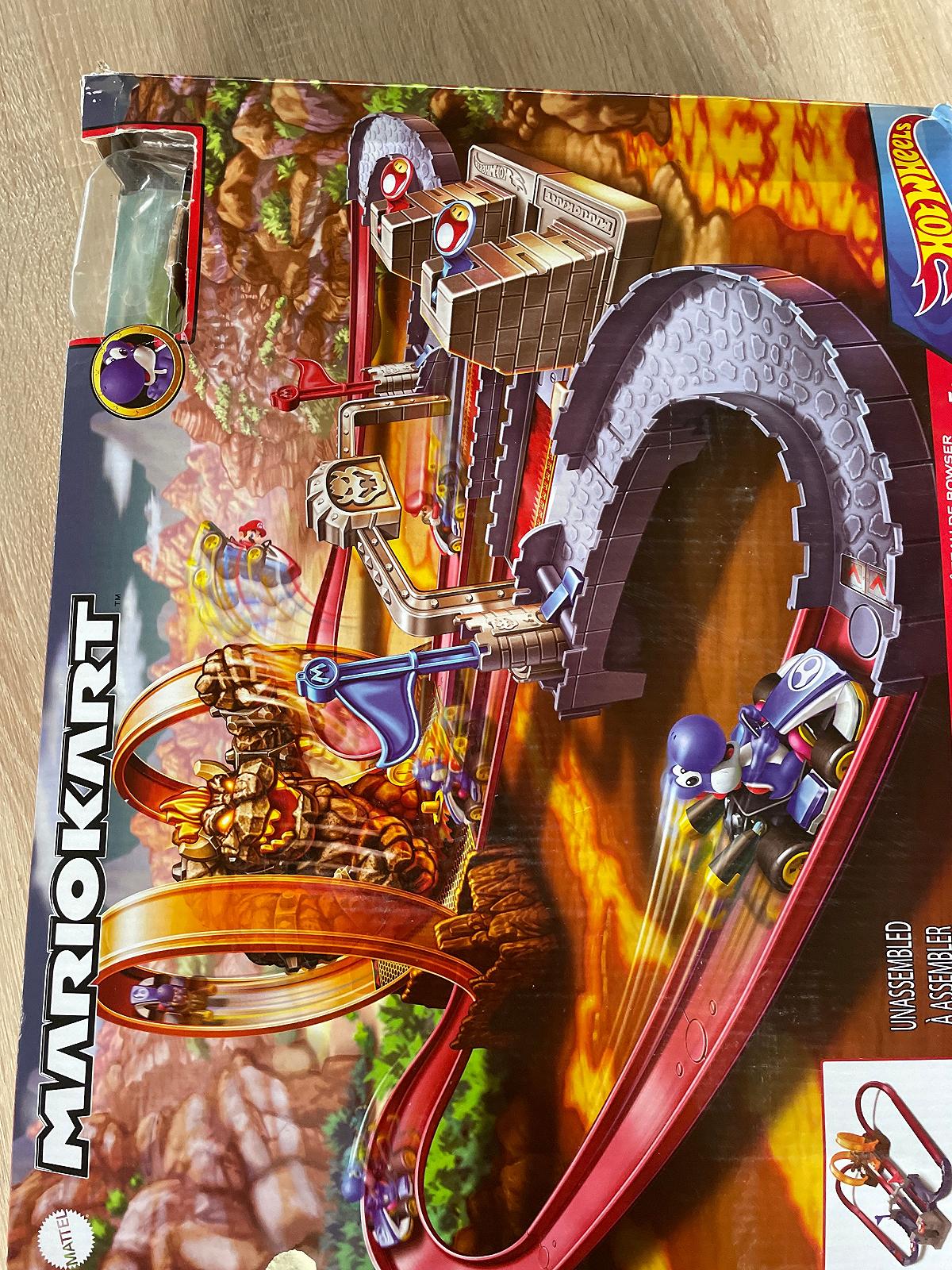 Ігровий набір трек Hot Wheels Mario Kart Bowser s відсутній рухаючий персонаж та авто, фото №1