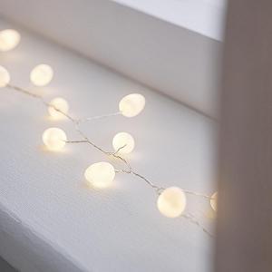 Гірлянда Lights4fun Кулька LED 5 м, теплий білий - Фото 1