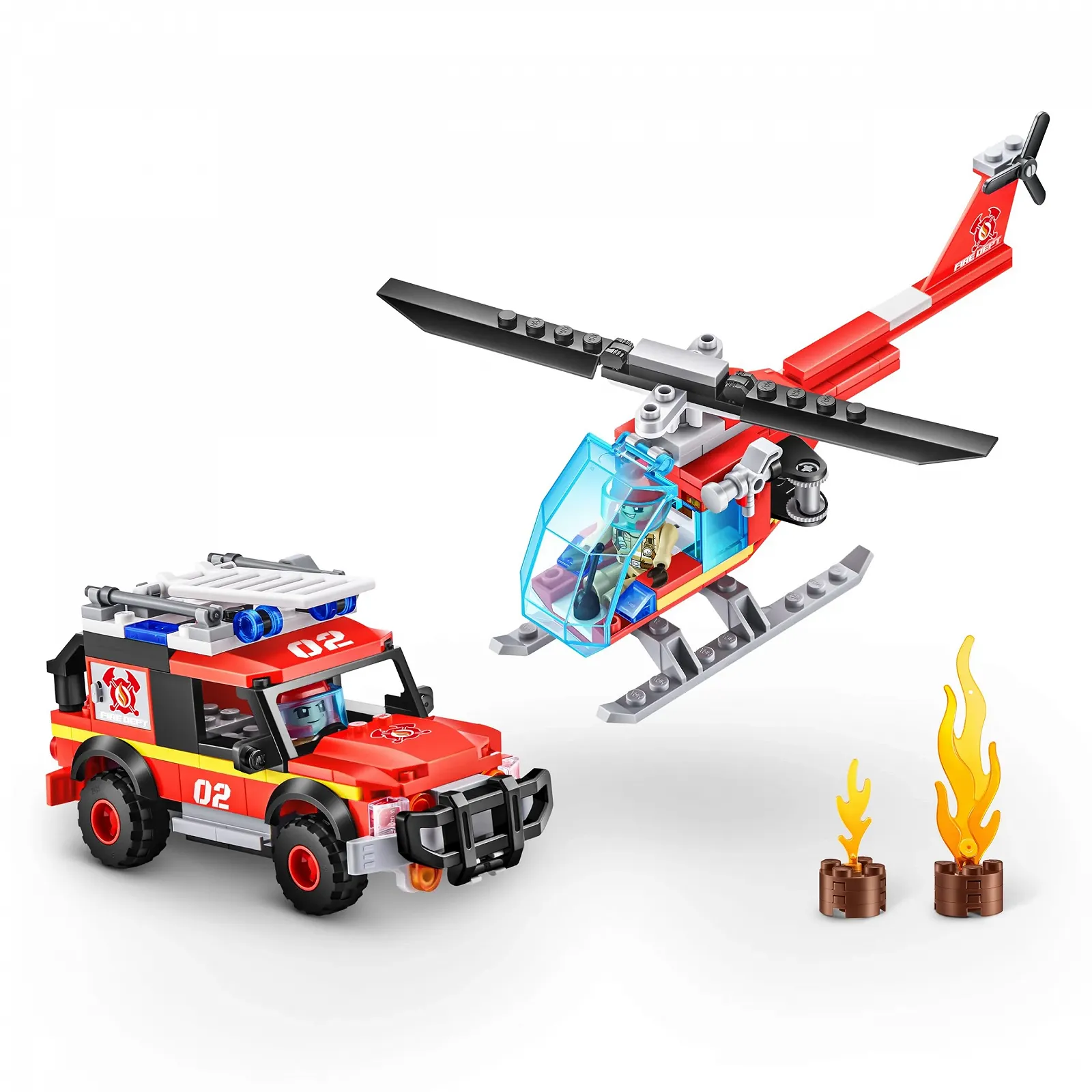 Игровой набор конструктора Пожарная Спасательная Операция MAX Adventure (245 деталей) для детей от 5 лет. Создание транспортных средств и многое другое. Совместим с основными брендами, фото №2 Игровой набор конструктора Пожарная Спасательная Операция MAX Adventure (245 деталей) для детей от 5 лет. Создание транспортных средств и многое другое. Совместим с основными брендами, фото №2