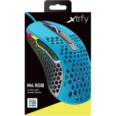 Мышка Xtrfy M4 RGB Miami Blue (XG-M4-RGB-BLUE), фото №7