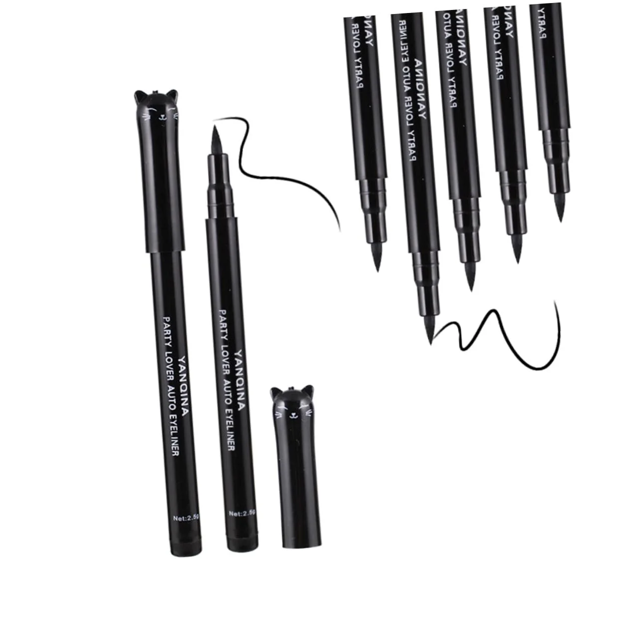 Підводка для очей minkissy Чорний, фото №7