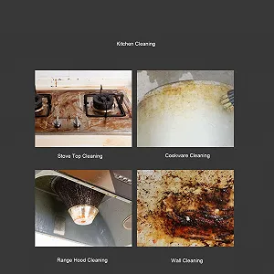 Ручний пароочисник Qcwwy 2500 Вт 3 бар 105°C 1.2 л 220 В synthetic.ua - Фото 1