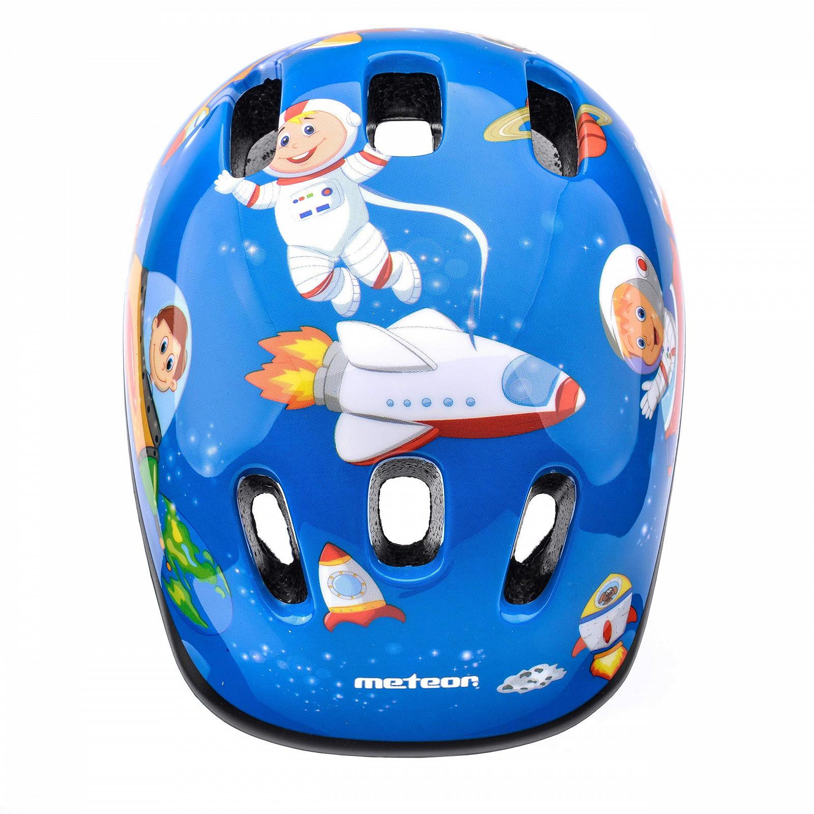 Велосипедний шолом дитячий Meteor Teddy builder, XS, S, фото №2