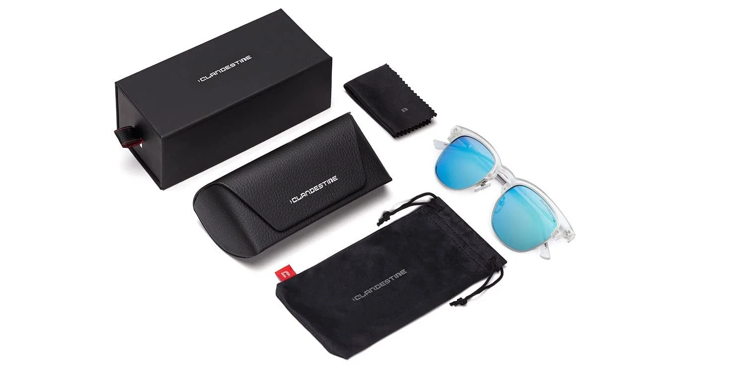 Сонцезахисні окуляри CLANDESTINE Модель unisex HD для чоловіків і жінок без відблисків, фото №2