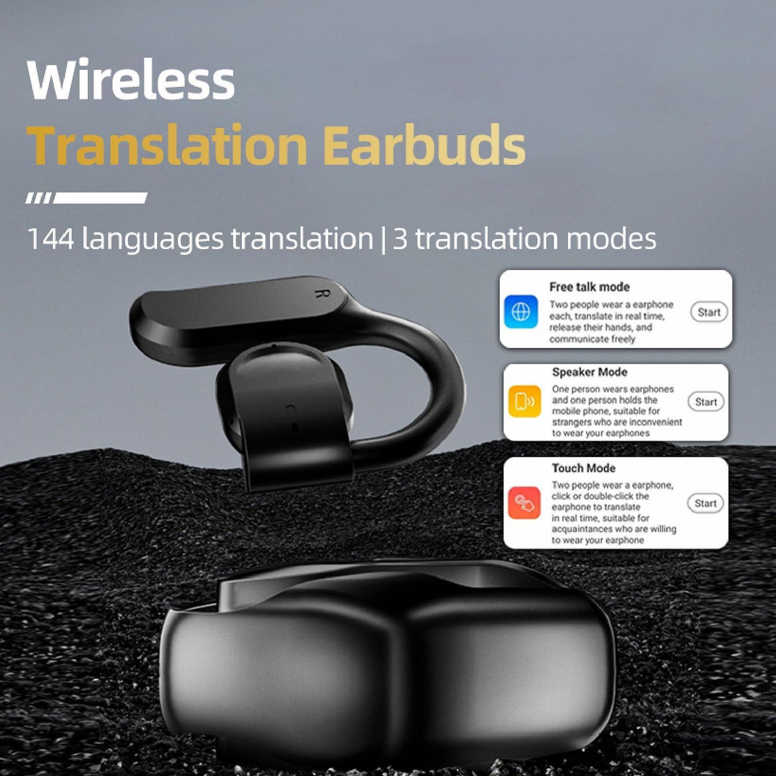 Наушники-переводчики Black, фото №3