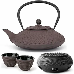 Чайник-заварник Чавунний Bredemeijer Asia 1.25 літра Aubergine - Фото 1