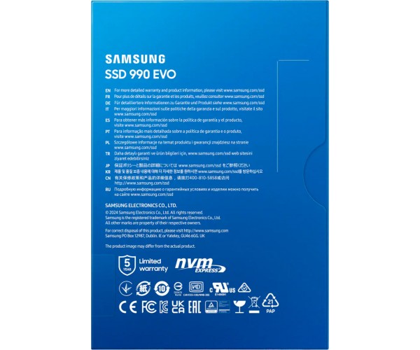 Samsung Накопичувач SSD M.2 1TB PCIe 4.0 990EVO, фото №8
