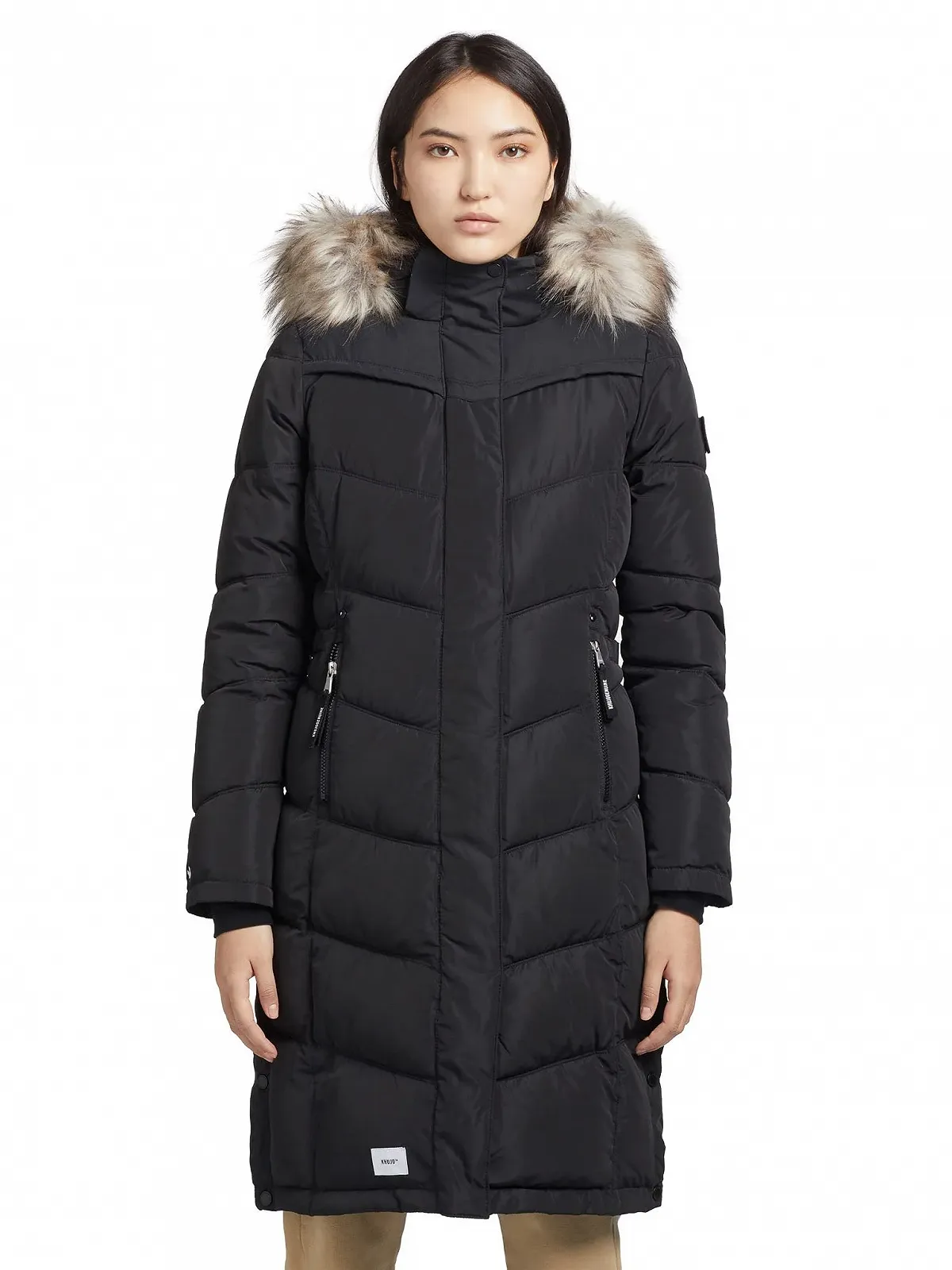 Пальто Khujo Lubeck Long5 Женское Утепленное с капюшоном, фото №1 Пальто Khujo Lubeck Long5 Женское Утепленное с капюшоном, фото №1
