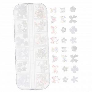 Прикраси для нігтів  WOONEKY Квіти - Фото 1