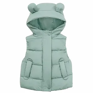 Пуховая жилетка Generisch для мальчиков, легкая, зимняя - Фото 1