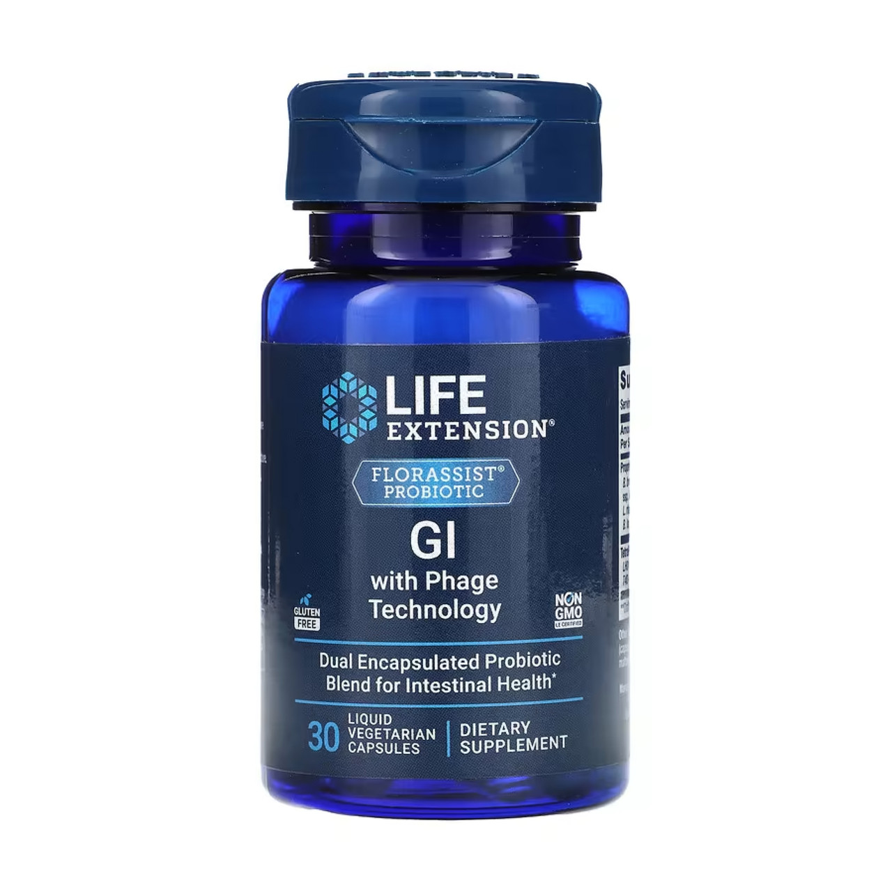 LE FLORASSIST GI with Phage Technology 30 vcaps, фото №1