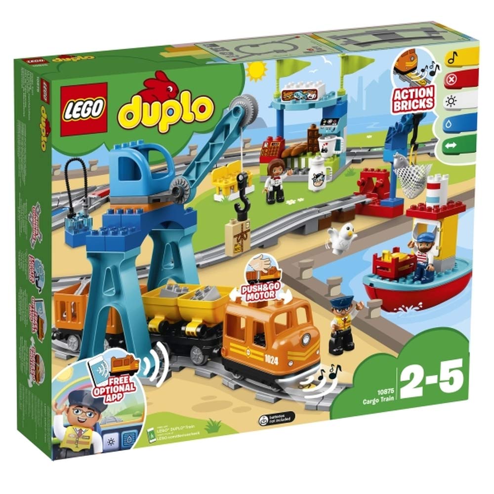 Конструктор Lego Duplo Freight Train 105 деталей, фото №1