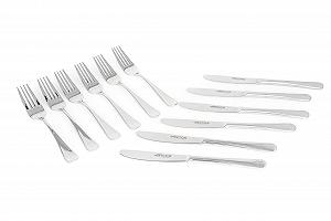 Набор десертных столовых приборов Arcos Madrid Series 12 предметов synthetic.ua - Фото 1