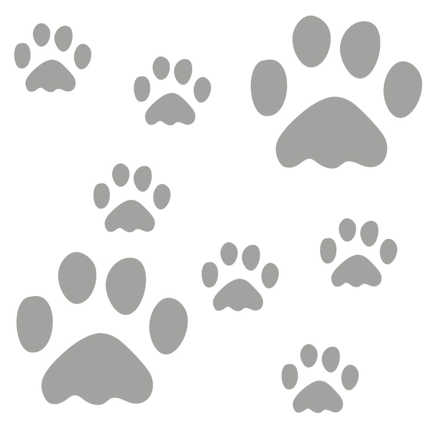 Наклейка на стіну kleb-Drauf 8 лап Сріблястий матовий, фото №1 Наклейка на стіну kleb-Drauf 8 лап Сріблястий матовий, фото №1