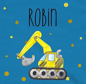 Детская толстовка Shirtracer Экскаватор Строительная техника synthetic.ua - Фото 1