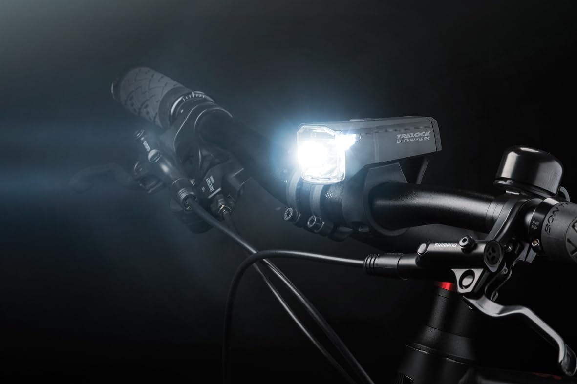 Велосипедна фара TRELOCK LIGHTHAMMER LS 440, 40 люкс, USB, видимість 60 м, час роботи 10 годин, індикатор заряду, схвалено StVZO, фото №6