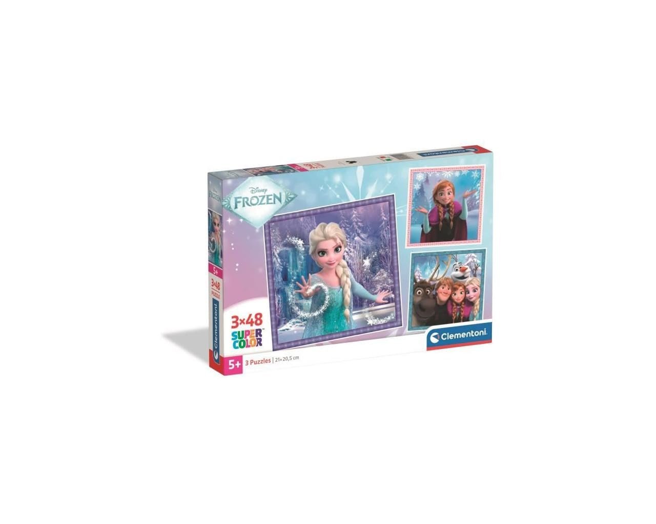 Пазл Clementoni Frozen 3 x 48 элементов, фото №1 Пазл Clementoni Frozen 3 x 48 элементов, фото №1