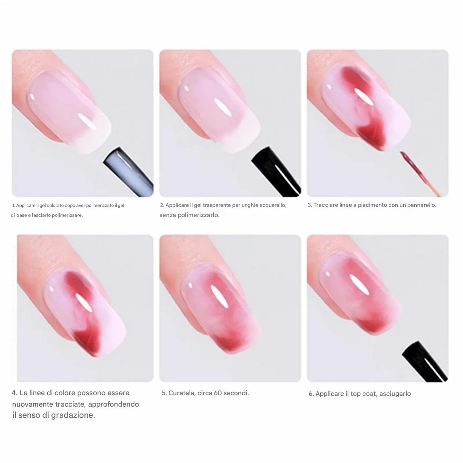 Гель Bloom Gel Ungal, LED UV для маникюра - для личного ухода, для создания художественных эффектов на ногтях для женщин и девушек, фото №4 Гель Bloom Gel Ungal, LED UV для маникюра - для личного ухода, для создания художественных эффектов на ногтях для женщин и девушек, фото №4