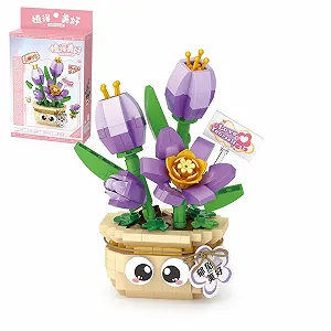 Конструктор Цветок MEIEST Мини Бонсай Суккулент Тюльпан - Фото 1