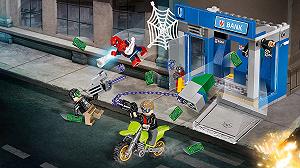 Игрушка LEGO Super Heroes 76082 Spider-Man ATM Heist Battle synthetic.ua - Фото 1
