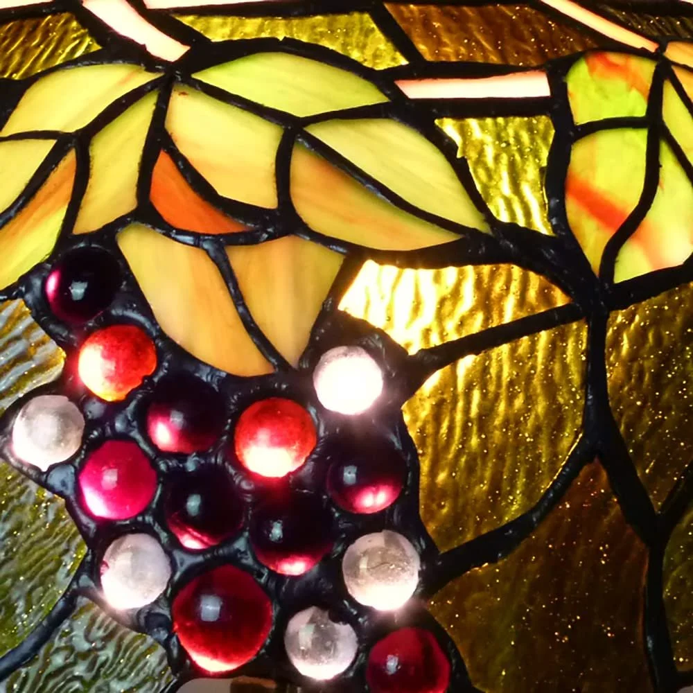 Настільна лампа Corina-M Tiffany Скляна, фото №6