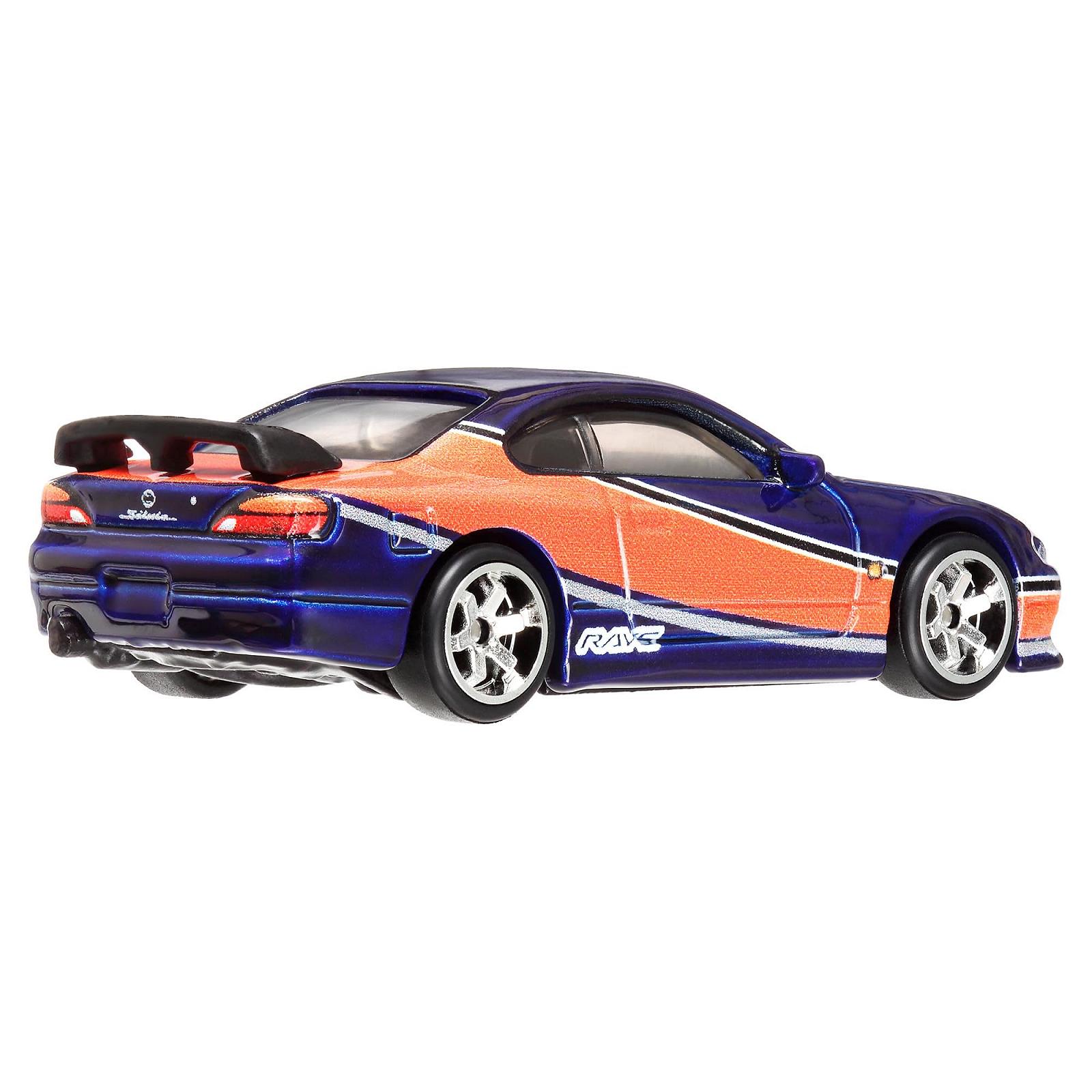 Модель Hot Wheels Fast and Furious Nissan Silvia S15 Die Cast Масштаб 1:64 Длина 7 см HYP73, фото №4