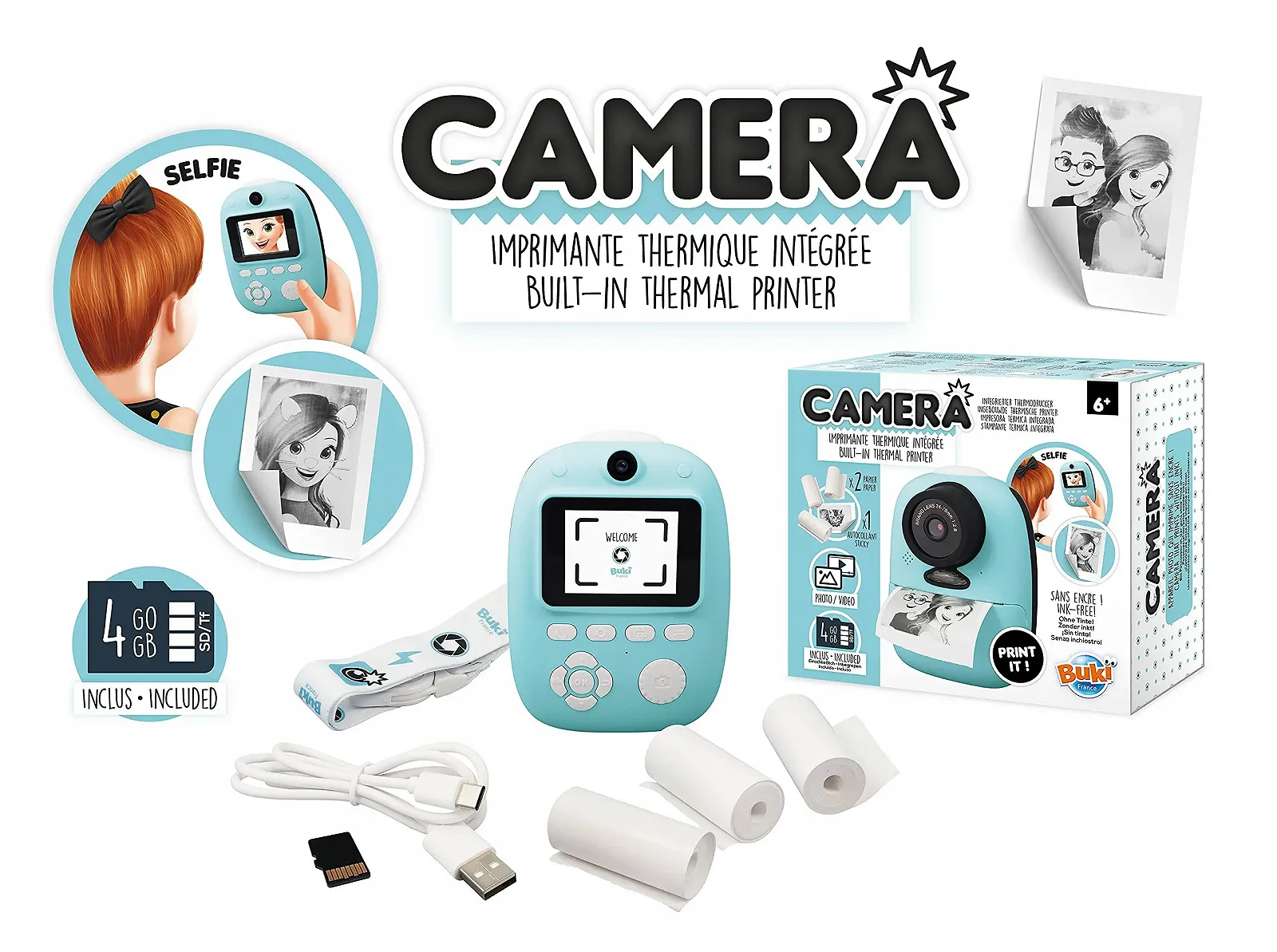 Камера моментальной печати BUKI France PV07, фото №2