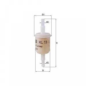 Топливный фильтр KNECHT KL 13 OF для ALFA ROMEO AUDI BMW CITROËN FIAT FORD GMC synthetic.ua - Фото 1