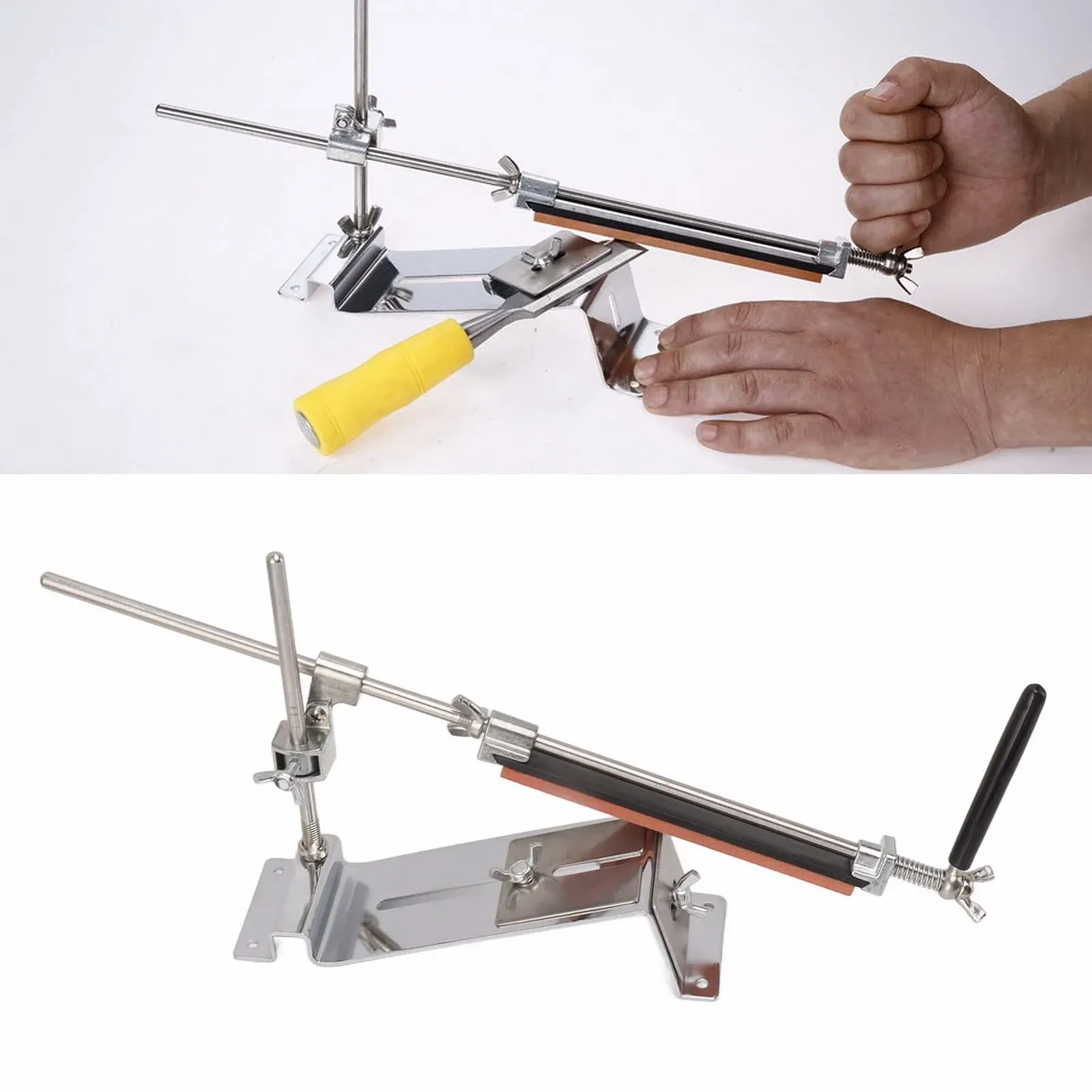 Набір для заточування ножів Professional Chef Stainless Steel з 4 каменями, фото №7