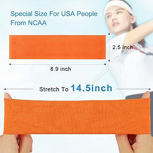 Набор женских повязок на голову 10 штук. synthetic.ua - Фото 1