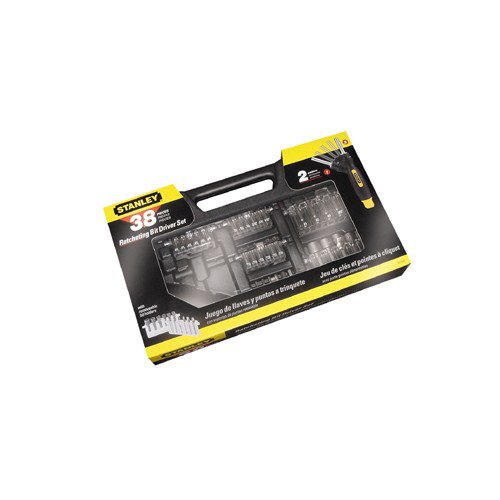 Набор бит Рэтчет Stanley 0-63-038 с гибкой рукояткой 35 предметов, фото №2
