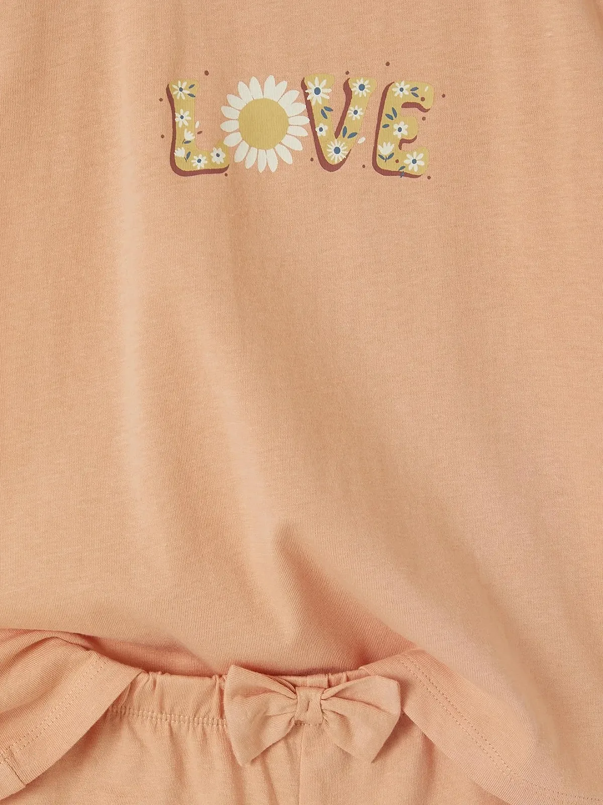 Комплект піжам VERTBAUDET, 2 шт., з ребристого трикотажу для дівчаток, короткий, фото №6 Комплект піжам VERTBAUDET, 2 шт., з ребристого трикотажу для дівчаток, короткий, фото №6