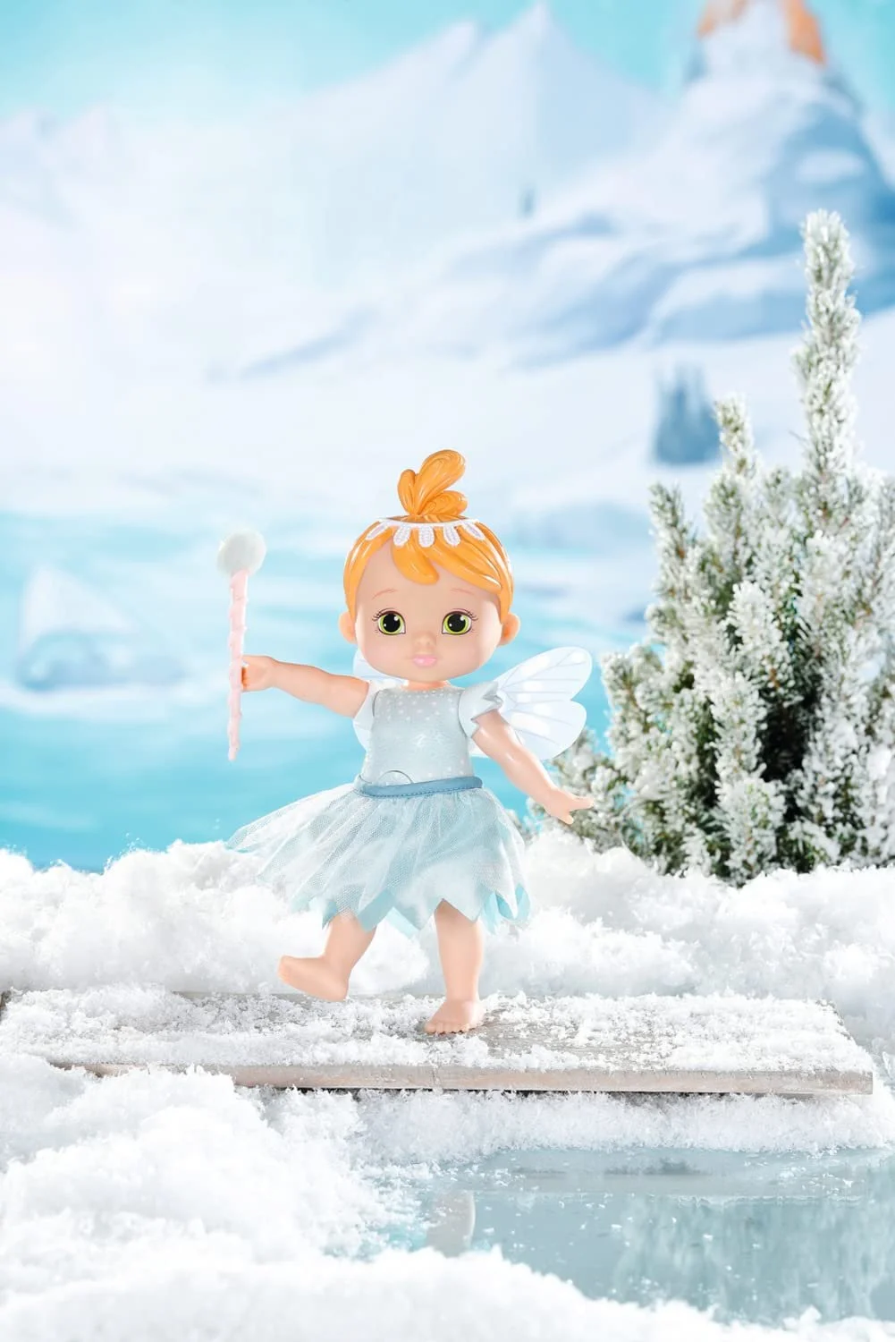 Кукла Zapf Creation BABY born Storybook Fairy Ice Крылья Изменение цвета тату Свет палочка 18 см, фото №15 Кукла Zapf Creation BABY born Storybook Fairy Ice Крылья Изменение цвета тату Свет палочка 18 см, фото №15