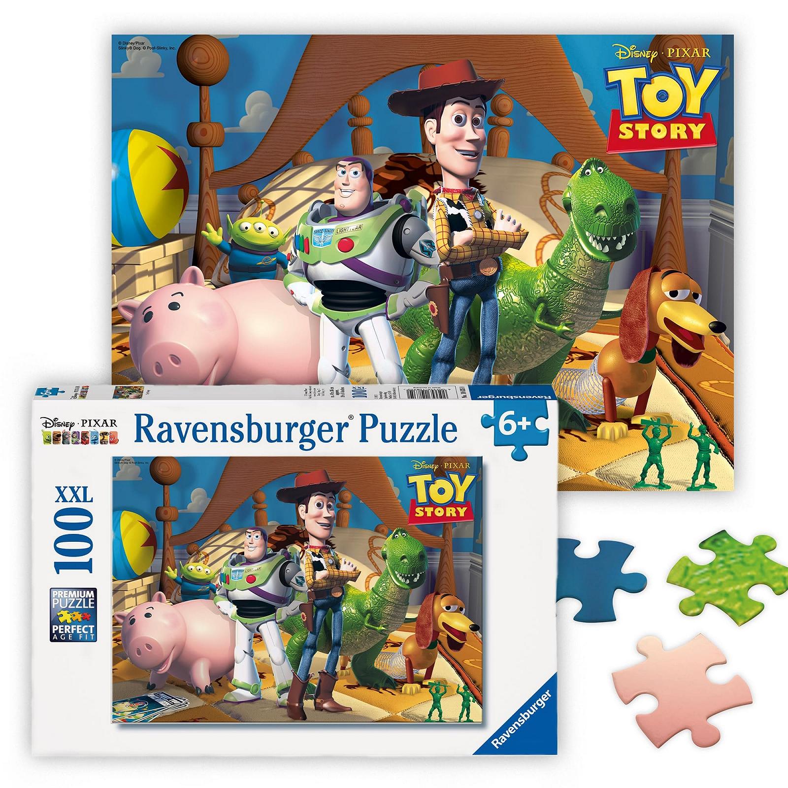 Пазл дитячий Ravensburger Disney Pixar Toy Story 100 XXL деталей, фото №1