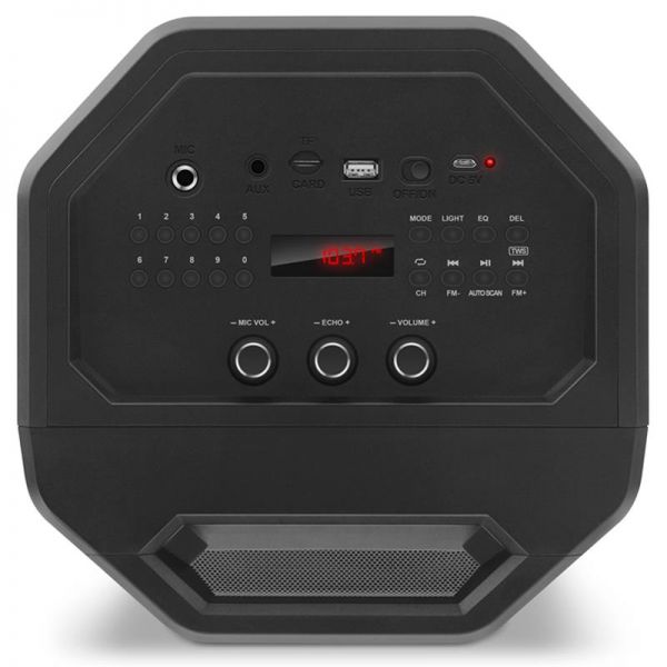 Портативная акустическая система Sven PS-650 black H 00410094, фото №8
