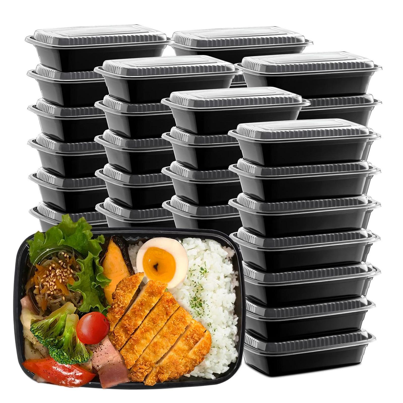 Контейнери для приготування їжі 50 шт 32 oz BPA-free, фото №1