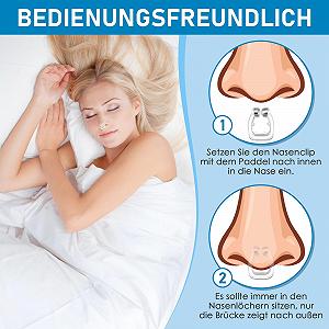 Затискач проти хропіння (8 шт.) Багаторазовий протихропіння, для кращого сну та дихання - Фото 1