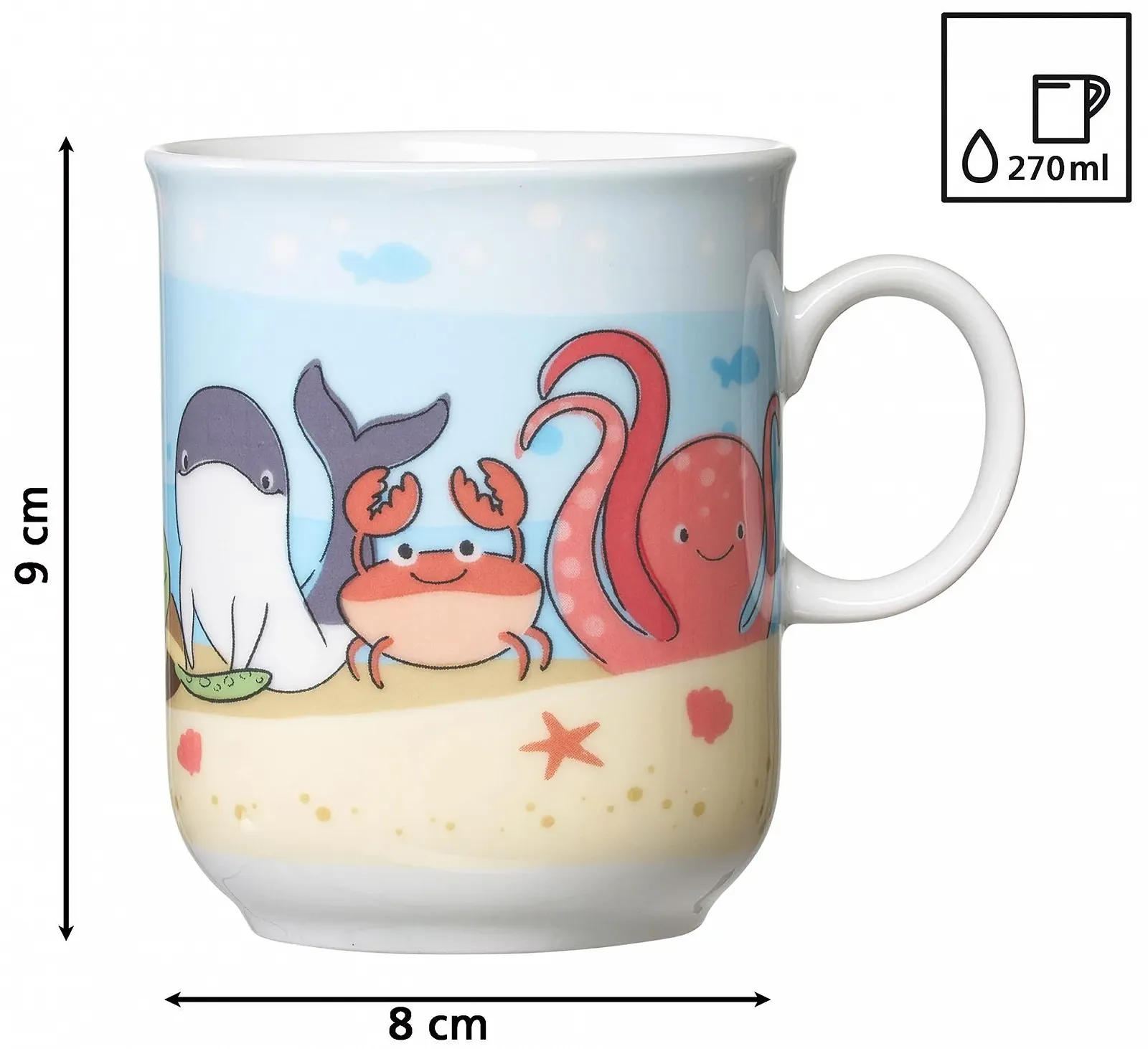 Детский набор посуды Ritzenhoff & Breker Underwater World, 3 предмета, фото №4 Детский набор посуды Ritzenhoff & Breker Underwater World, 3 предмета, фото №4